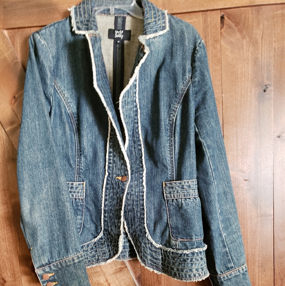 Long tall sally denim blazer